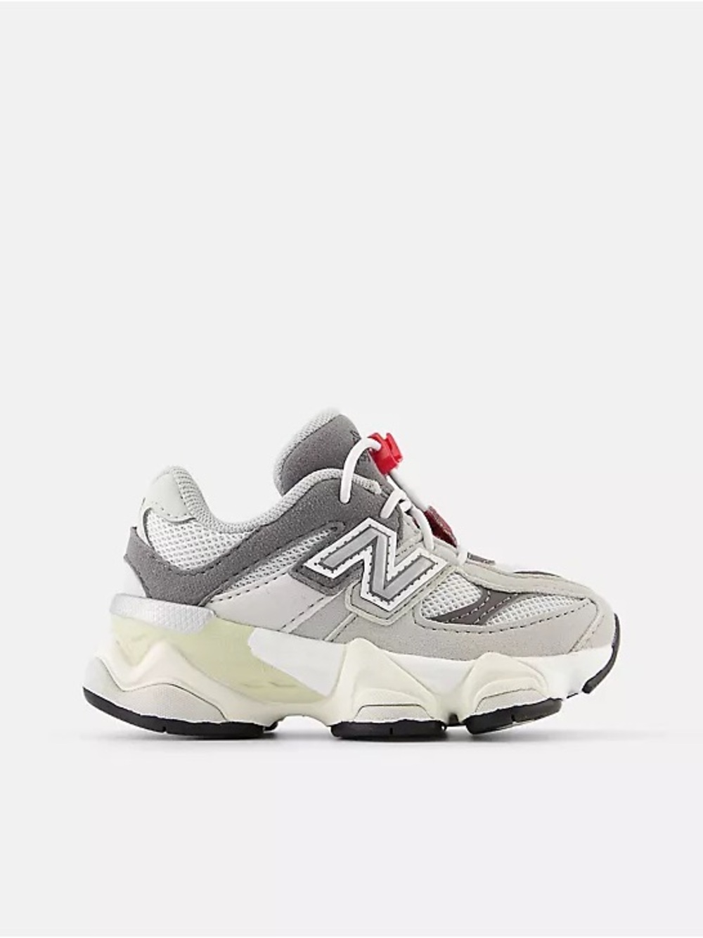 NEW BALANCE 9060 Toddler Bungee Sneakers (Raincloud Castlerock Colorway)